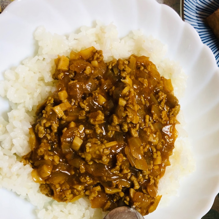 カレー粉を使って★キーマカレー